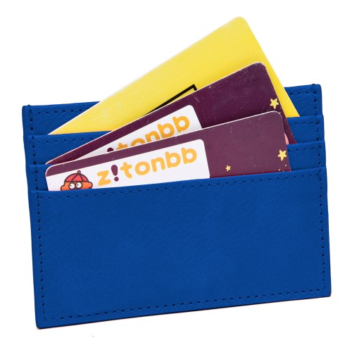 Держатель банковских карт Versa, синий