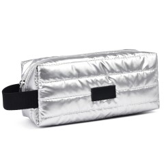 Косметичка-несессер Esquarta, чёрный/серебро