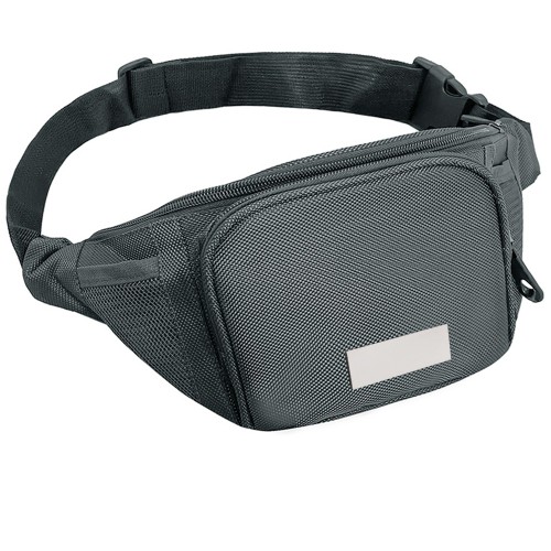 Поясная сумка SPLIT TO GO, Серый/Серебряный