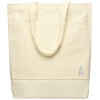 Сумка для покупок JETTA 325 г/м² с шильдом - ракета, натуральный