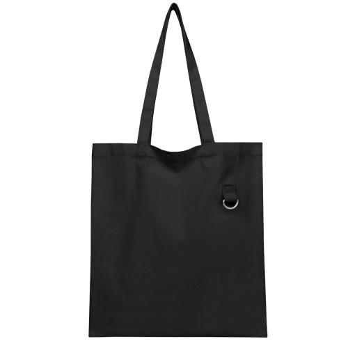 Сумка для покупок LUMISSA 325 г/м² с ремувкой, чёрный/оранжевый