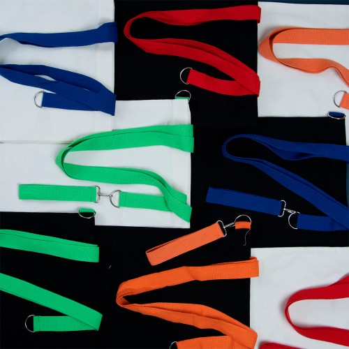 Сумка для покупок Black GLOW 325 г/м² с ремувкой, оранжевая/оранжевая