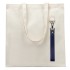 Сумка для покупок LUMISSA 325 г/м² с ремувкой, натуральный/тёмно-синий