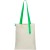 Сумка для покупок White GLOW 325 г/м², зелёная