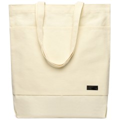 Сумка для покупок JETTA 325 г/м² с шильдом, натуральный