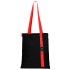 Сумка для покупок Black GLOW 325 г/м² с ремувкой, красная/красная