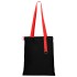 Сумка для покупок Black GLOW 325 г/м² с ремувкой, красная/красная