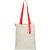 Сумка для покупок White GLOW 325 г/м², красная