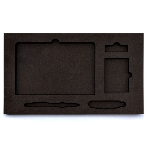 Ложемент ЭВАлюция-1 под заказ 3 слоя (5мм+10мм+10мм), чёрный