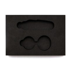 Ложемент ЭВАлюция-1 под заказ 3 слоя (5мм+10мм+10мм), чёрный