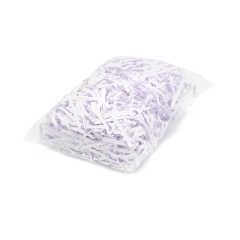 Наполнитель - стружка бумажная 2 мм белый 100 г.