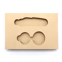 Ложемент ЭВАлюция под заказ 2 слоя (10мм+10мм), бежевый