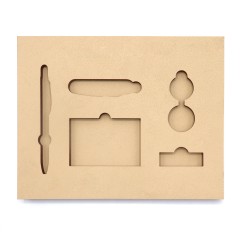 Ложемент ЭВАлюция под заказ 2 слоя (10мм+10мм), бежевый