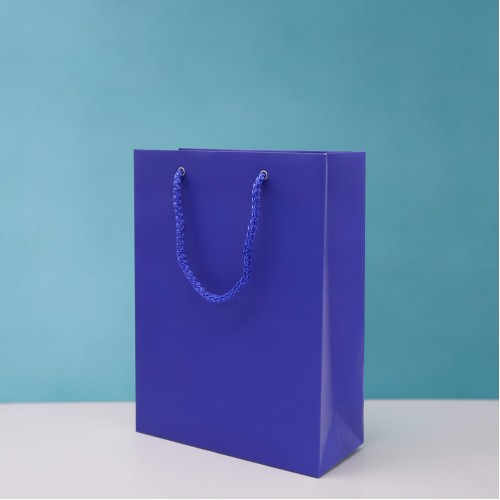 Пакет из бумаги Arrogant, Королевский синий