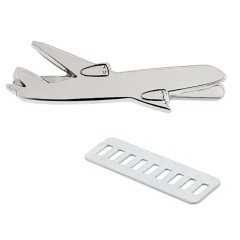 Шильд металлический - самолет