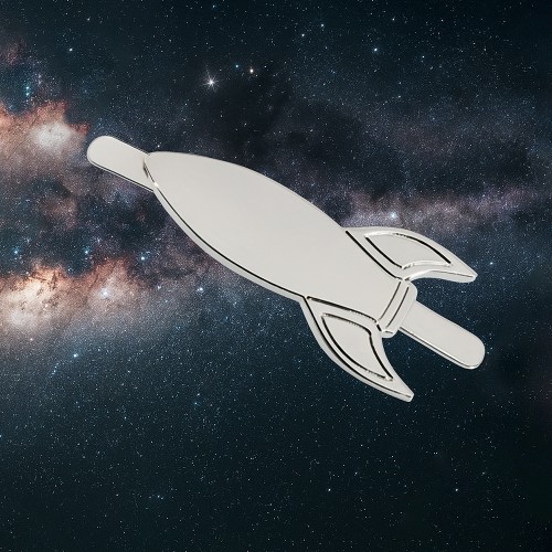 Шильд металлический - ракета