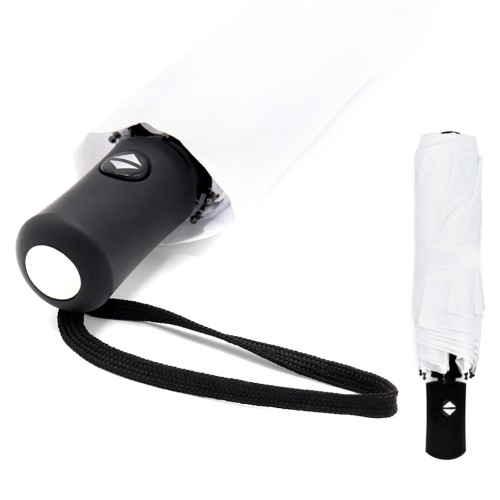 Автоматический противоштормовой зонт Vortex, снежно-белый