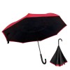 Зонт-трость наоборот Shifter, черно-красный Зонт-трость наоборот Shifter, черно-красный