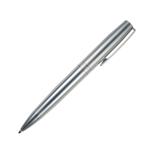 РУЧКА quot;SORRENTOquot; ШАРИКОВАЯ АВТОМАТИЧЕСКАЯ,МЕТАЛЛИЧЕСКИЙ КОРПУС СЕРЕБРЯНЫЙ 1.0 ММ, СИНЯЯ