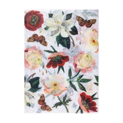 ПАПКА УГОЛОК С ОДНИМ ОТДЕЛЕНИЕМ,  quot;FLORA.ПИОНЫquot;, А4, многоцветный, BV14-038