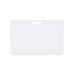 Бейдж для ланьярда, белый, MO2856