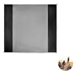 Коврик пляжный, черный, MO2882