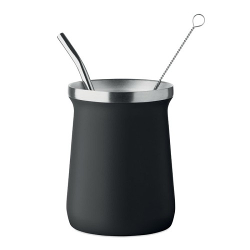 Чашка для чая мате, черный, MO2776