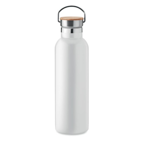 Double wall flask 750ml, белый, MO6372