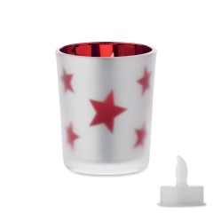 Свеча новогодняя, красный, CX1572