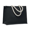 Jute bag with cotton handle Jute bag with cotton handle