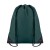 190T Polyester drawstring bag, тёмно-зелёный, MO7208