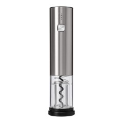 Набор для вина с электрическим штопором Vintaro, серебряный