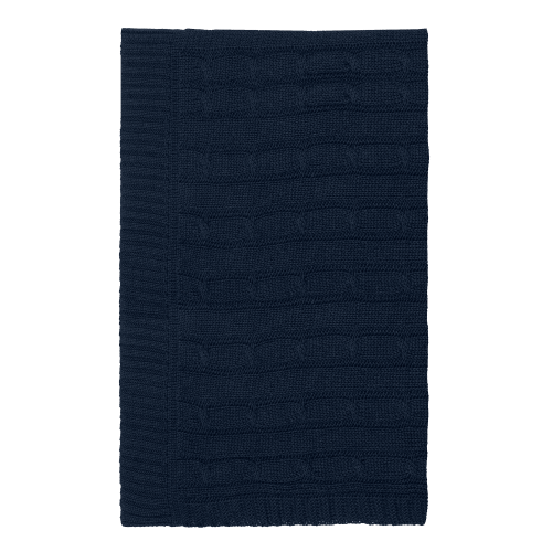 Плед Fado вязаный, синий (без подарочной коробки)