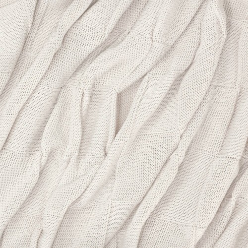 Плед Селла (Cella) вязаный, бежевый (без подарочной коробки)