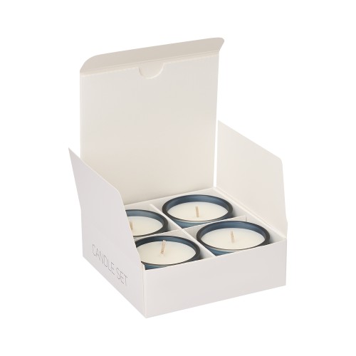 Набор ароматических свечей Сенто (Sento), синий