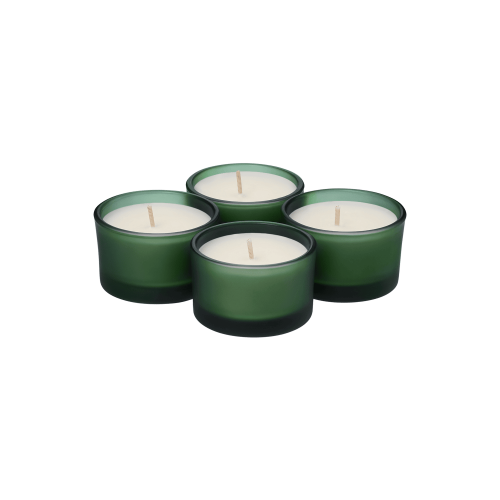 Набор ароматических свечей Сенто (Sento), зеленый
