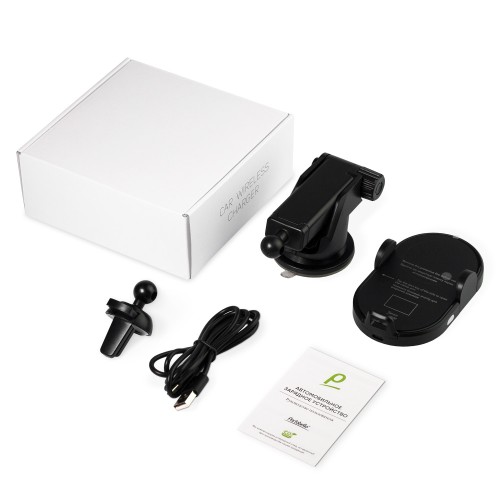 Автомобильный держатель для смартфона Нова (Nova) 15W с функцией беспроводной зарядки