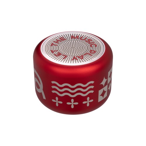 Беспроводная колонка Пассион (Passion) 80dB 600 mAh (Bluetooth 5.0), красная