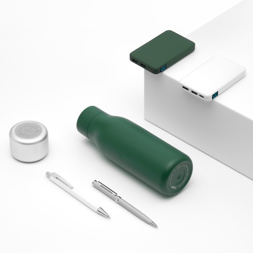 Беспроводная колонка Пассион (Passion) 80dB 600 mAh (Bluetooth 5.0), серебряная