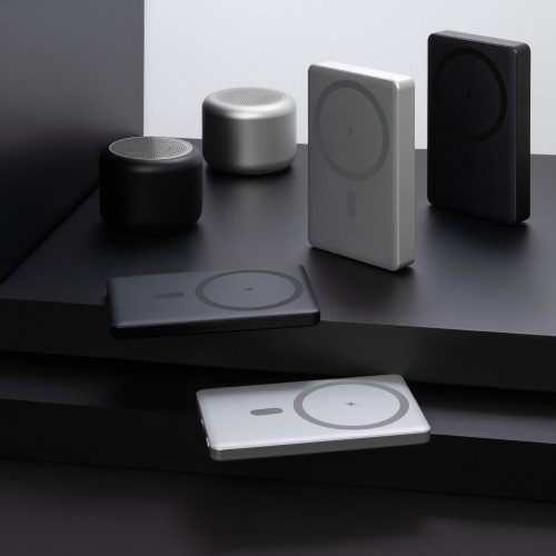 Беспроводная колонка Passion 80dB 600 mAh, серебряная