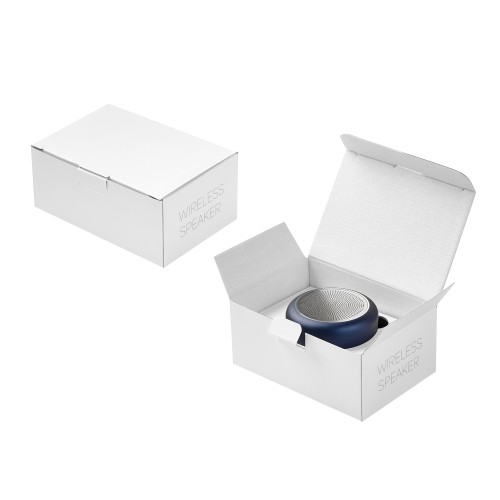 Беспроводная колонка Пассион (Passion) 80dB 600 mAh (Bluetooth 5.4), синяя