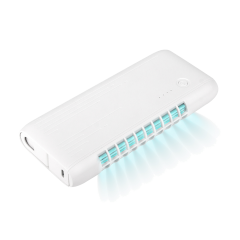 Внешний аккумулятор с встроенной УФ лампой Uno 6000 mAh, белый