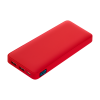 Внешний аккумулятор с подсветкой Анкор Плюс PD (Ancor PD Plus) 10000 mAh, красный Внешний аккумулятор с подсветкой Анкор Плюс PD (Ancor PD Plus) 10000 mAh, красный