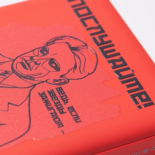 Внешний аккумулятор Ларго PD (Largo PD) 5000mAh с функцией беспроводной зарядки 15W, красный