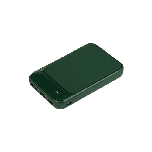 Внешний аккумулятор с подсветкой Starlight PB 5000 mAh, зеленый