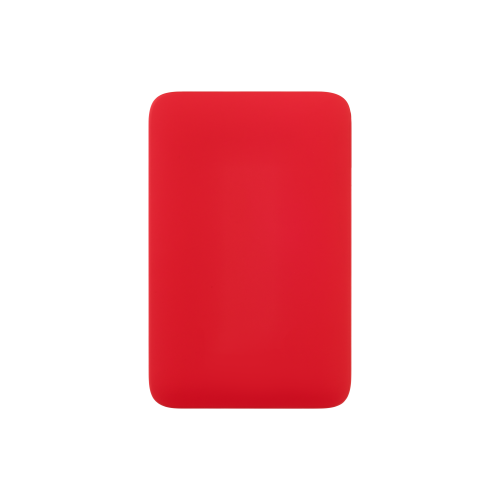 Внешний аккумулятор с подсветкой Ancor 5000 mAh, красный