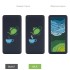 Внешний аккумулятор с подсветкой Анкор Плюс PD (Ancor PD Plus) 10000 mAh, синий
