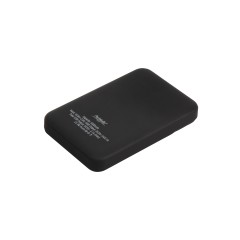 Внешний аккумулятор с подсветкой Скайлайн (Skyline), 5000 mAh, черный