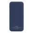 Внешний аккумулятор с подсветкой Luce 10000 mAh, синий