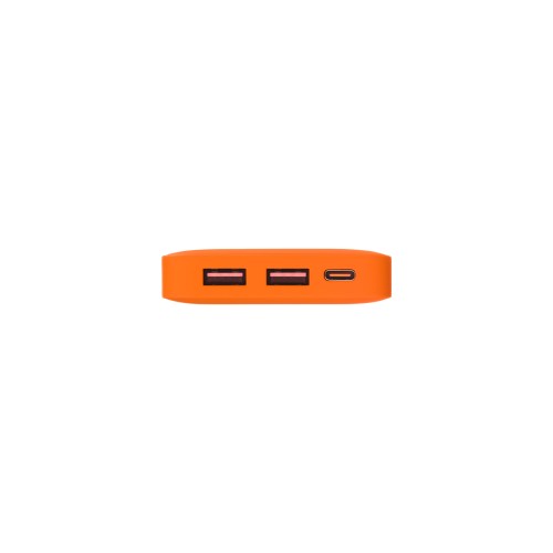 Внешний аккумулятор с подсветкой Анкор Плюс PD (Ancor PD Plus) 10000 mAh, оранжевый